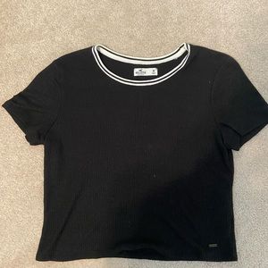 Hollister Cropped Tshirt Size Medium